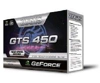 PLACA VIDEO 1.0GB (GEFORCE)(GTS450)(DDR3)(128)(ZOGIS)